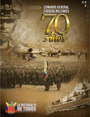 70 años del Comando General de las Fuerzas Militares